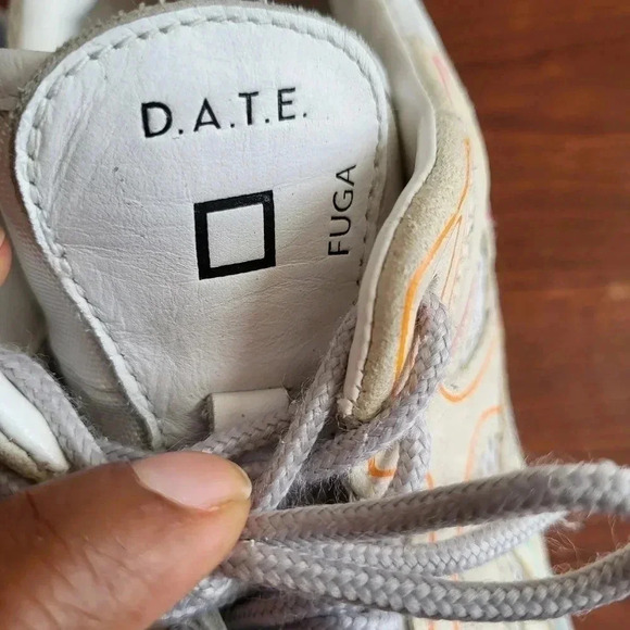 D.A.T.E. FUGA a Contemporary Brand Designed in Italy Colorblock Sneakers(6.5) - Picture 11 of 13